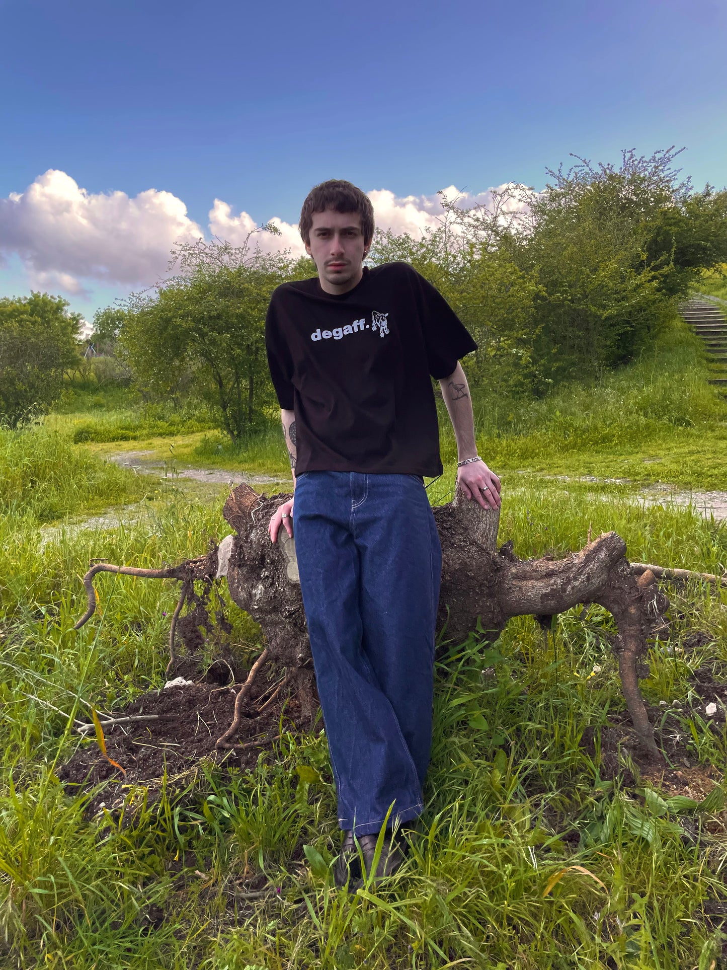 BLACK SHEEP BOXY T-SHIRT BLACK