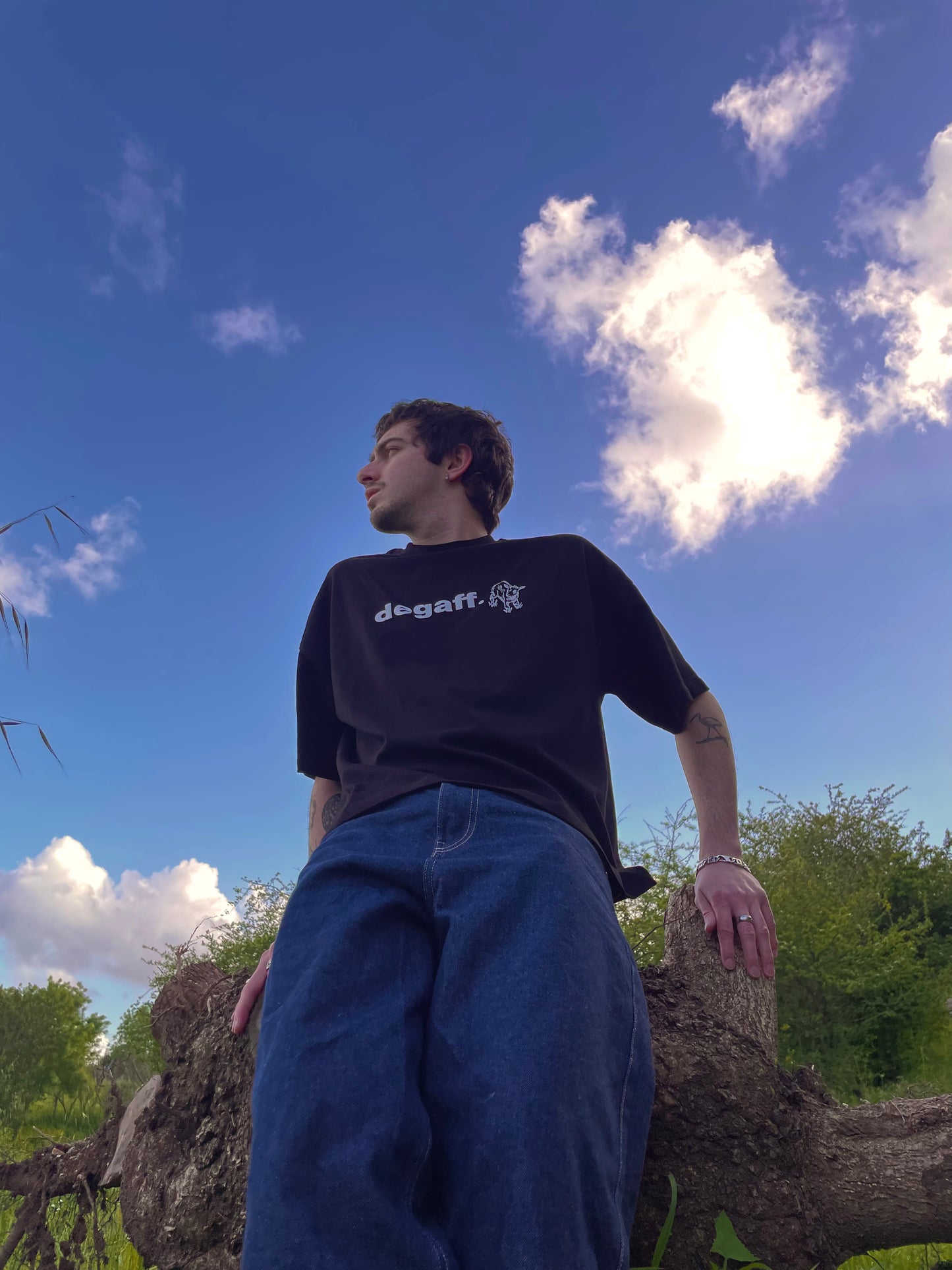 BLACK SHEEP BOXY T-SHIRT BLACK